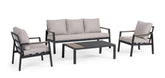 SET4 SITZGRUPPE M-K ELNA ANTHRAZIT LH32